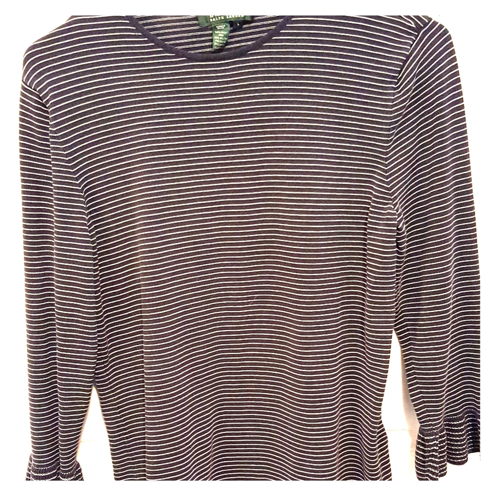 Vintage Ralph Lauren - Lauren - Striped Shirt L
